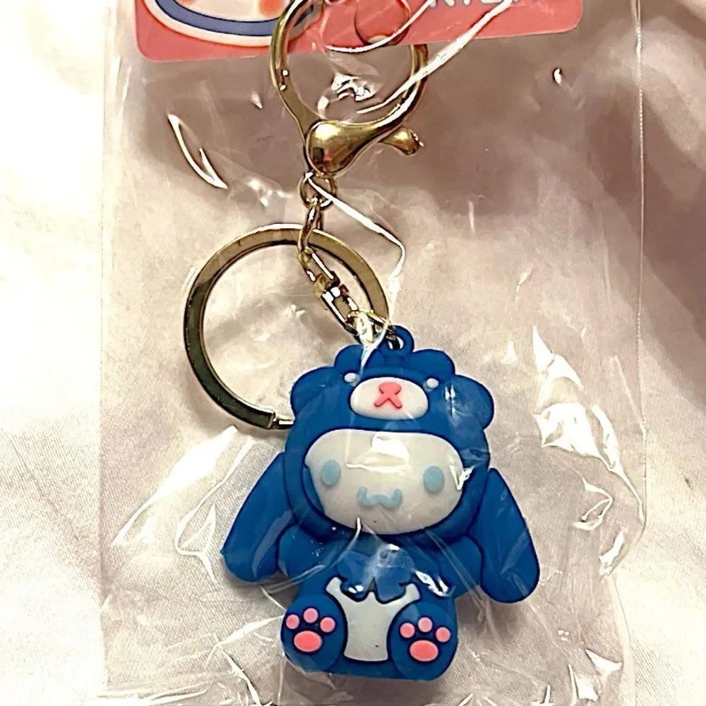 π€―5/$25π€―βSanrio Blue Cinnamoroll Bear Keychain BagβCharm